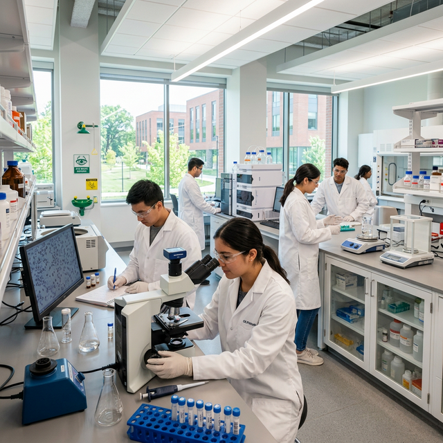 Roohi College Pharmacy Lab